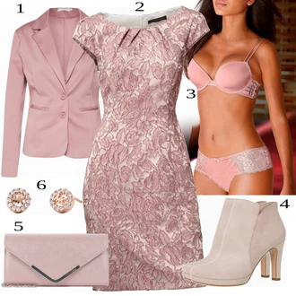 Outfit s Šedá Kozačka Tamaris "Pěkný Outfit na Konferenci"