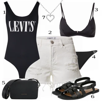 outfit mit Črna samsoe samsoe "Tvoj cool outfit"