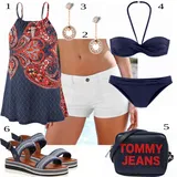 Outfity s bikinami s průstřihy image