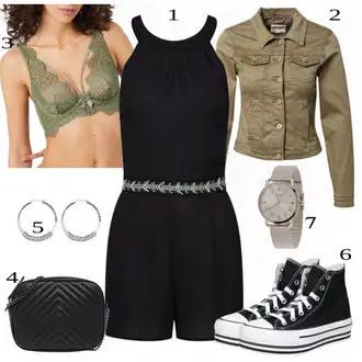 Poletne Outfiti mit Superga Converse "Tvoj cool outfit"