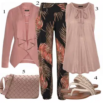 Outfit sa Bež Kožna Jakna Lascana "Tvoj otmjeni outfit"
