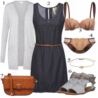 Hedvábí Outfit s Hnědá Prsatější střih podprsenky/Pánské boty ve velikosti 11/Kojící podprsenka PALMERS "Pěkný jarní Outfit"