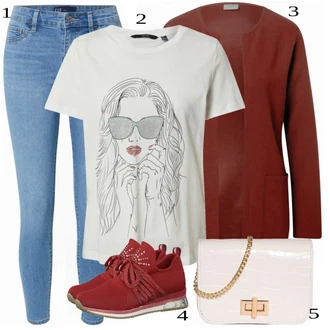 Outfit s Teniska MARCO TOZZI "Pěkný jarní Outfit"