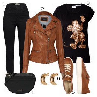 outfit mit Rjava Superga Paul Green "Tvoj cool outfit"