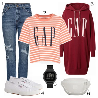 Outfit sa Bijela Tenisica Superga "Tvoj otmjeni outfit"