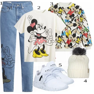 Outfit sa Siva Šešir Icepeak "Zimski Outfit"