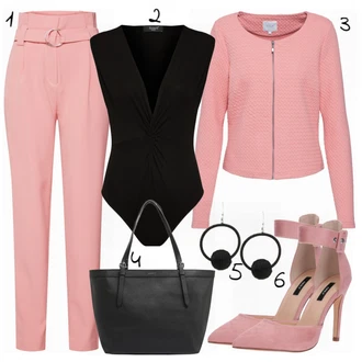 Outfit s Béžová Bota Na Podpatku Only "Sestry"