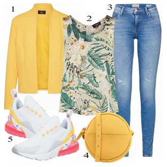 Malle outfity "Sisters Point Top"