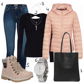 Outfit s Kozačka Rieker "Měkký"