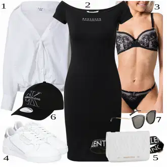 outfit mit Siva/Bela Srajca Leger by Lena Gercke "Tvoj cool outfit"