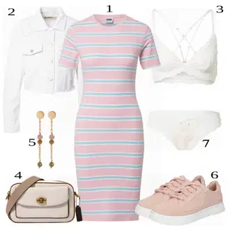 Outfit sa Siva Tenisica Timberland "Tvoj otmjeni outfit"