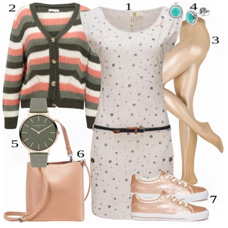 outfit mit Črna Jopica Hailys "Tvoj cool outfit"