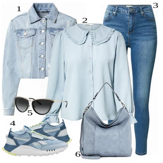 Outfit s Černá Sluneční Brýle michael kors "Lehký outfit"