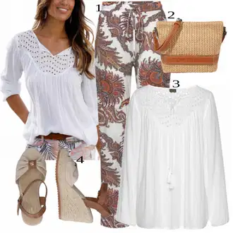 Letní outfity pro baculky "Outfity na každý den"