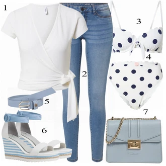 Ležérní outfity s Krátký Top Only "Praktický vzhled"