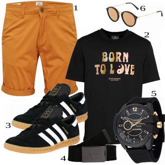 outfit mit Črna Pas Alpha Industries "Priložnostna oblačila"