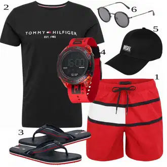 outfit mit Ura Diesel "Priložnostna oblačila"