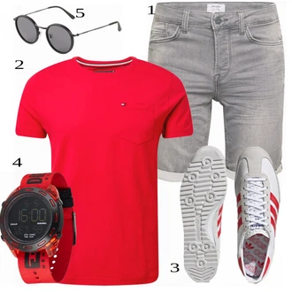 outfit mit Ura Diesel "Priložnostna oblačila"