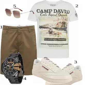 outfit mit Modra Dodatek Diesel "Priložnostna oblačila"