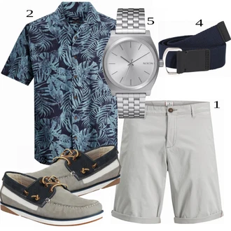 outfit mit Bela Poslovna Srajca Jack & Jones "Priložnostna oblačila"