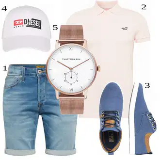 outfit mit Klobuček Diesel "Priložnostna oblačila"