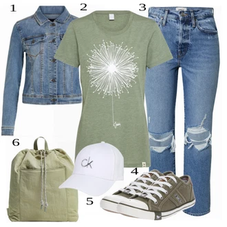 outfit mit Superga Mustang "Tvoj udobni outfit"