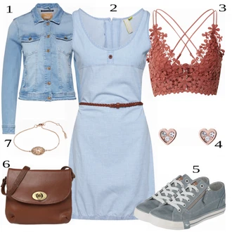 Outfit s Červená Free People "Letní Ležérní Outfit"