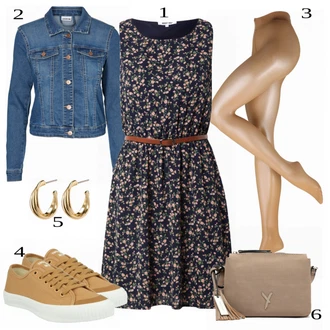 outfit mit Turkizna Denim Jakna Noisy may "Tvoj cool outfit"