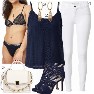 Outfit sa Crna Obuća Bullboxer "Tvoj otmjeni outfit"