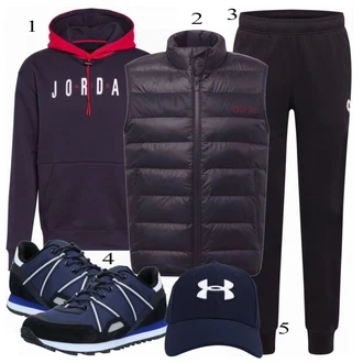 outfit mit Modra Jordan "Športna oblačila"