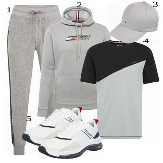 outfit mit Siva Klobuček Tommy Hilfiger "A"