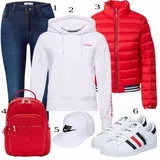 Superdry Mikiny s Kapucí Outfity image