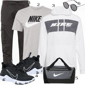 outfit mit Črna Superga Nike Sportswear "Priložnostna oblačila"