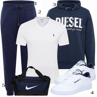 outfit mit Superga Reebok Classic "Priložnostna oblačila"