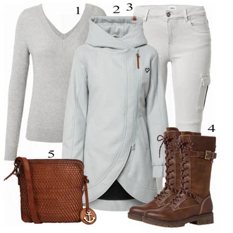 Rybolov Outfit s Hnědá/Béžová/Červená Pletená taška/Klasická Taška Přes Rameno/Pletená Taška/Brašna/Sportovní Taška Přes Rameno Harbour 2nd "Příjemná zima"Look: Na Plachtění, Rybolov, Volný čas