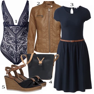 Outfiti Za Zabave mit Rjava Only "Tvoj cool outfit"