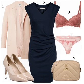 outfit mit Roza/Bež/Modra Women's Boleros and Ponchos Only "Tvoj cool outfit"
