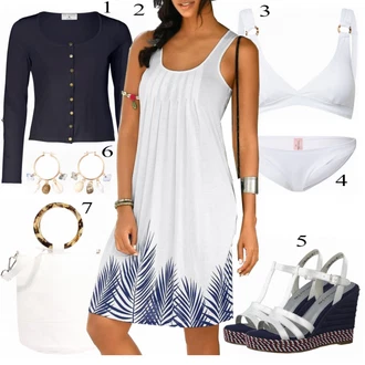 Outfit s Plavky HUNKEMÖLLER "Píse?ný Outfit"