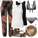 Outfity s bikinovými spodními díly image
