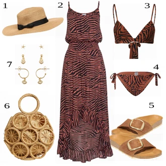 outfit mit Rdeča Obleka Lascana "Tvoj cool outfit"