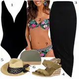 Outfity s horními díly bikin Bralette image