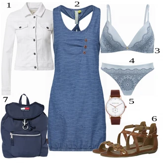 Outfit s Šedá Kabát Object "Ulice Styl Outfit"