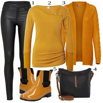 Outfit s Černá Dlouhé Šaty/Dlouhá tylová sukně/Dlouhý Zimní Kabát/Doplňek/Taška Tom Tailor "Ulice Styl Outfit"