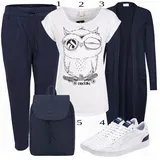 Vila Šaty Móda Pro Plnoštíhlé, Pletené Outfity image