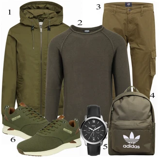 outfit mit Zelena Superga Dockers by Gerli "Oblačila za ulico"