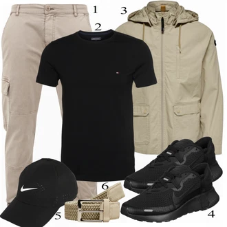 outfit mit Klobuček Nike "Oblačila za ulico"