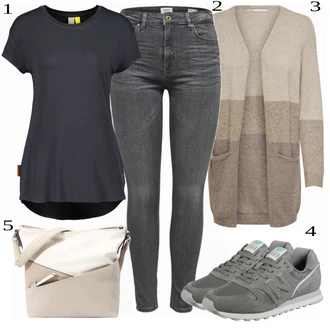 Outfit s Teniska New Balance "Ulice styl outfitu"