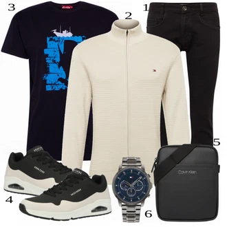 outfit mit Superga Skechers "Priložnostna oblačila"