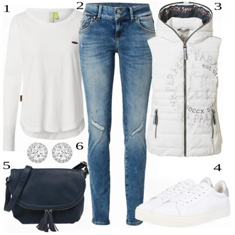 Diamantový vzor Outfit s Stříbrný/Bílá/Krémová/Žlutá/Šedá Pecka/Sponka do ucha Swarovski "Ulice Styl Outfit"