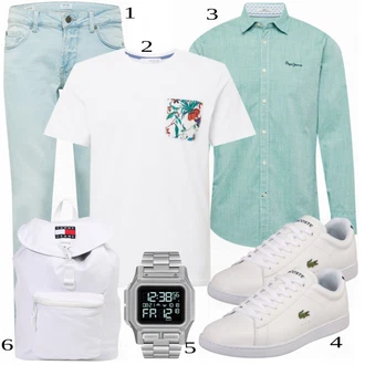 outfit mit Superga Lacoste "Priložnostna oblačila"